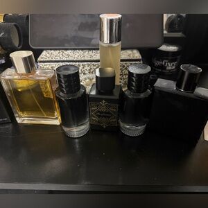 Black and Gold Perfume Collection